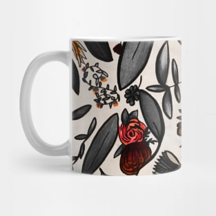 Botanicals Print - Pop of Orange Mug